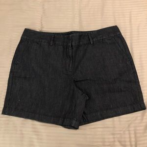Loft Denim Shorts 6” Inseam Size 12 NWT